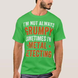Camiseta Detector de metal nem sempre detectando metais
