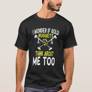 Camiseta Detector de metal que diz detecção de metais