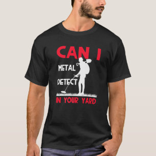 Camiseta Detector Metálico De Detector De Caça De Tesouros