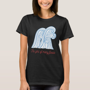 Camiseta Detentor das inundações do ventilador das cidades