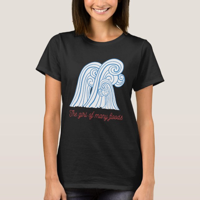 Camiseta Detentor das inundações do ventilador das cidades  (Frente)