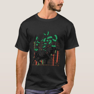 Camiseta Detentor de ações em alta negociando ações