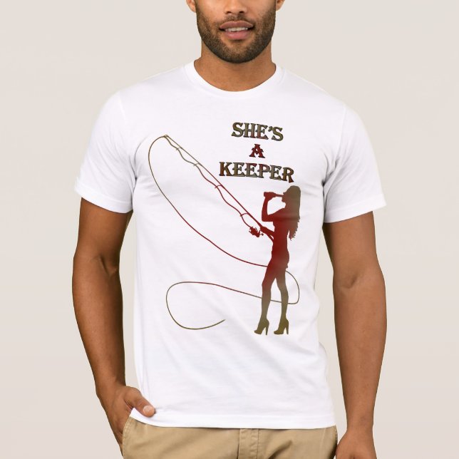 Camiseta Detentor de Bebendos de pesca (Frente)