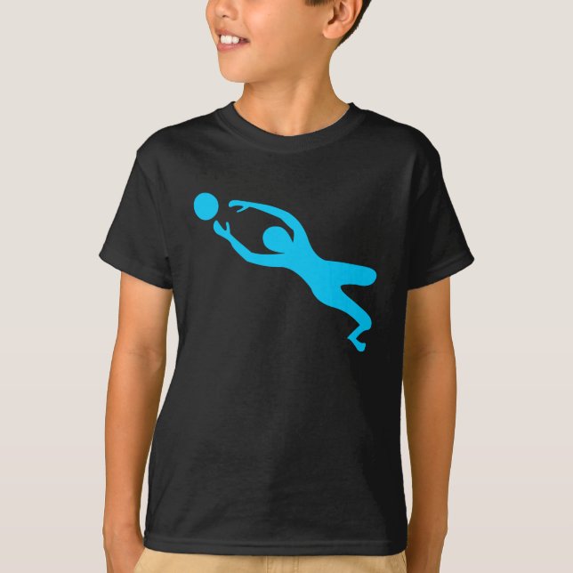 Camiseta Detentor de Objetivos - Azul-Céu (Frente)