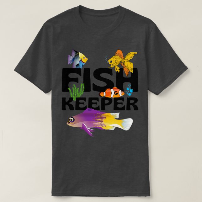 Camiseta Detentor de Peixes 3 (Frente do Design)