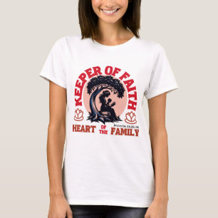 Camiseta Detentor Do Coração De Fé Da Família - Provérbios