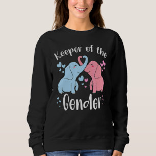 Camiseta Detentor Do Gênero Elephants Baby Reveal Party B
