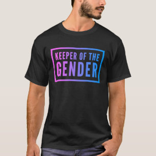 Camiseta Detentor Do Gênero Revelar Fornecimentos De Partes