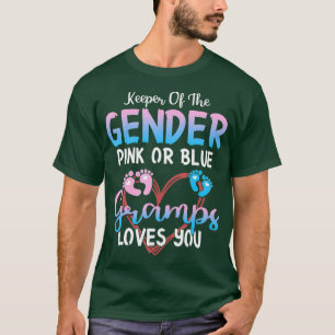 Camiseta Detentor Do Gênero Rosa ou Azul Vovô Adora