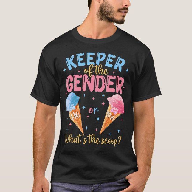 Camiseta Detentor Do Sorvete Do Gênero Que É O Gen Do Scoop (Frente)