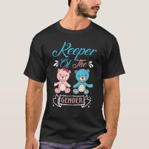 Camiseta Detentor dos Ursos de Gênero em festas azul e rosa