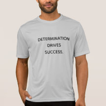 Determination Drives Success Motivational 
