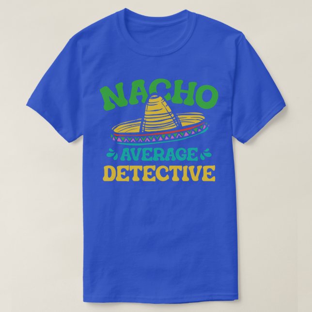 Camiseta detetive (Frente do Design)