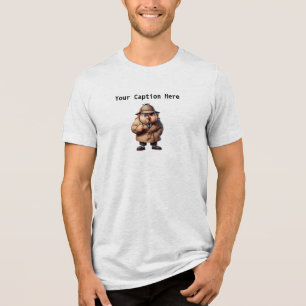 Camiseta Detetive Amador 3D Procurando Pistas
