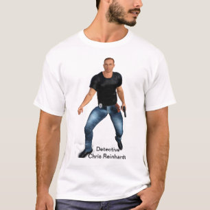 Camiseta Detetive Chris Reinhardt