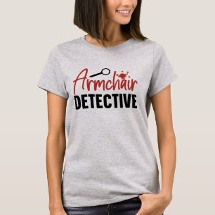 Camiseta Detetive da Armada do Crime Funny Feminina
