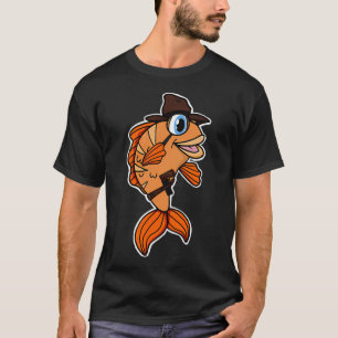 Camiseta detetive de peixes