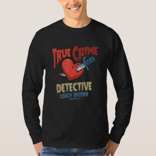 Camiseta Detetive do Crime Verdadeiro, Divisão de Sofá