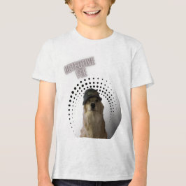 Camiseta Detetive Feed Kids Shirt - The Canine Whodunit