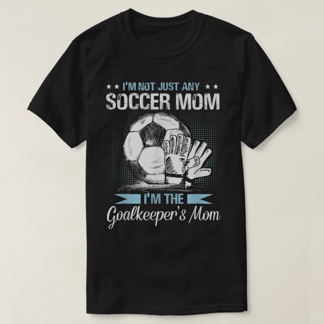 Camiseta Detetive Mamãe Shirt Futebol Goalie Mama Mãe Da (Frente do Design)