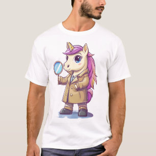 Camiseta Detetive Mistério Unicórnio