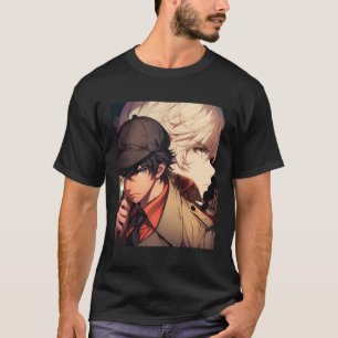Camiseta Detetive Privado de Animação Crime Sleuth