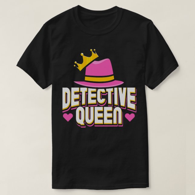 Camiseta Detetive Queen (Frente do Design)
