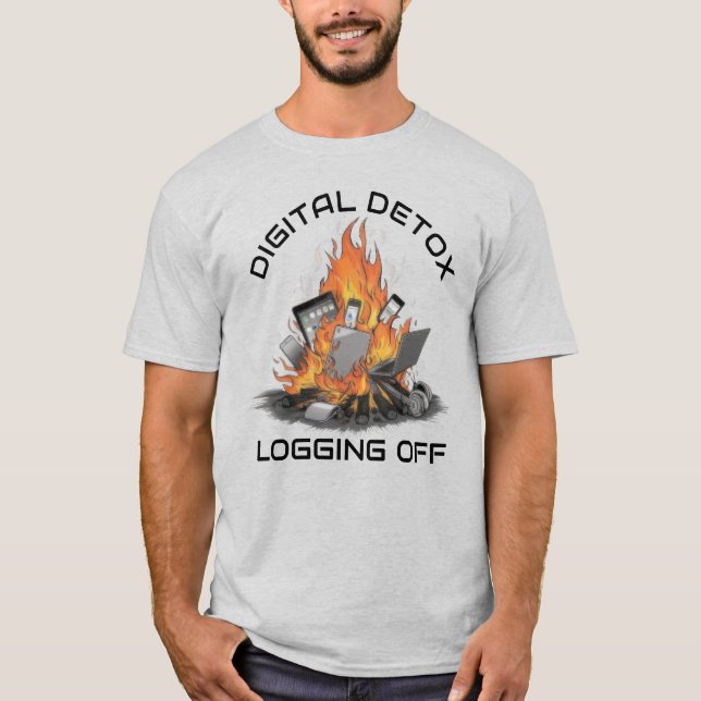 Camiseta Detox Digital Unisex (Frente)