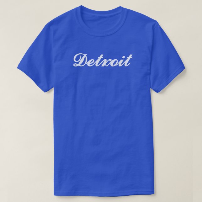 Camiseta Detroit (Frente do Design)