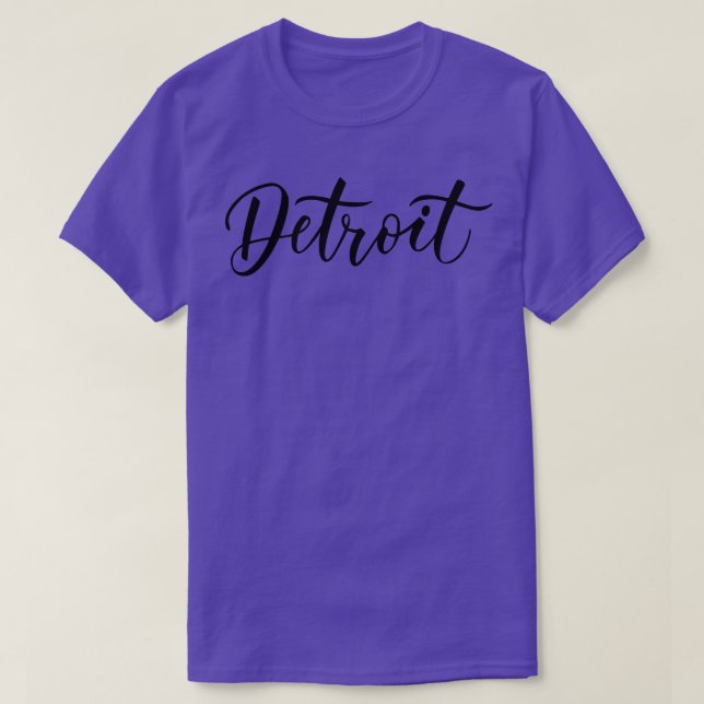 Camiseta Detroit (Frente do Design)