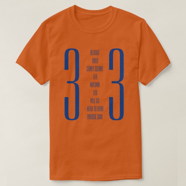 Camiseta Detroit 313 (Frente do Design)