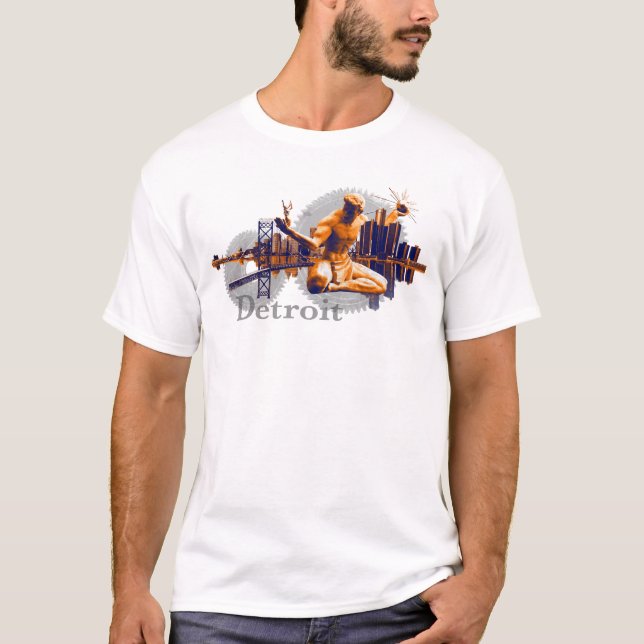 Camiseta Detroit City (Frente)