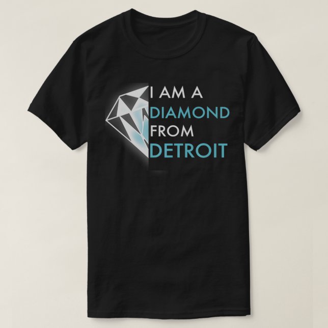 Camiseta Detroit Diamond Premium (Frente do Design)