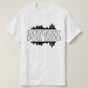Camiseta Detroit for Life - Skyline