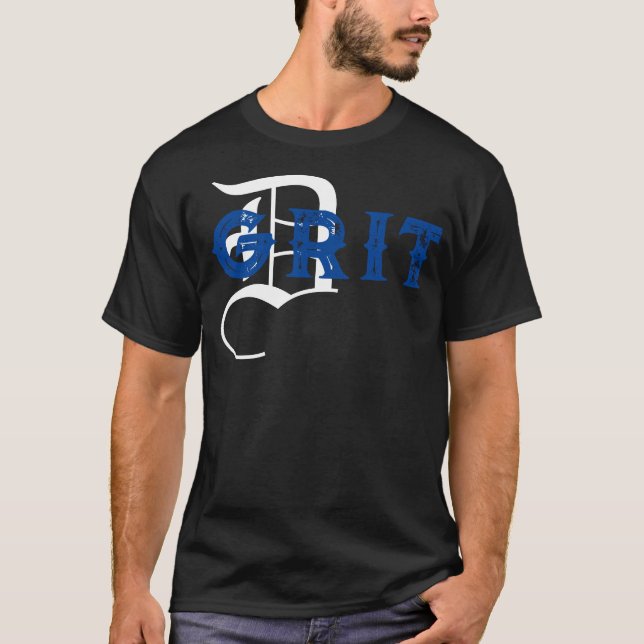 Camiseta Detroit Lions/Tigres GRIT (Frente)