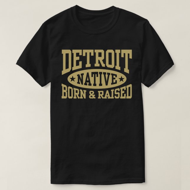 Camiseta Detroit Native Nascer e Levantado (Frente do Design)