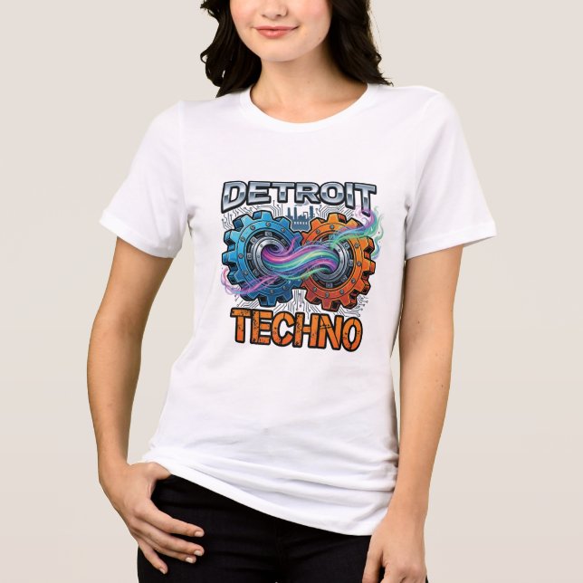 Camiseta Detroit Techno (Frente)