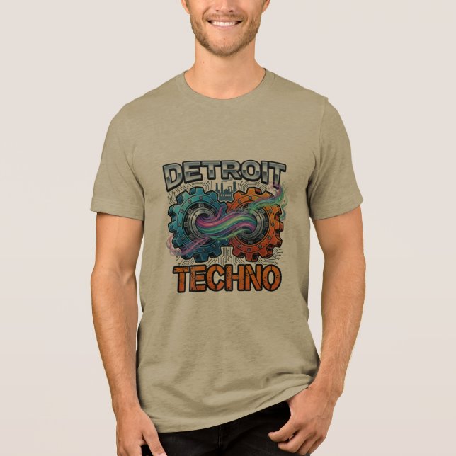 Camiseta Detroit Techno (Frente)
