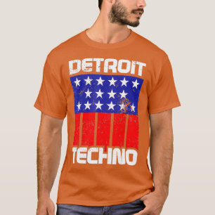 Camiseta Detroit Techno House Music Festival Estilo de Dan