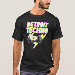 Camiseta Detroit Techno House Music Festival Favorito Edm D