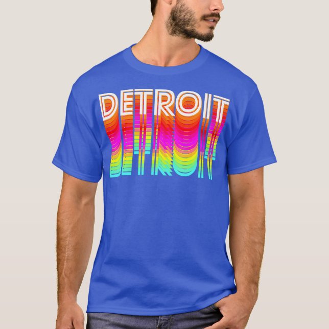 Camiseta Detroit Techno Shirt EDM Rave DJ Clothing (Frente)