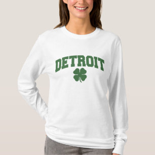 Camiseta Detroit (trevo irlandês)