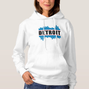Camiseta Detroit USA City Cityscape Skyline Funny Idea