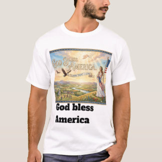 Camiseta Deus Abençoa a América
