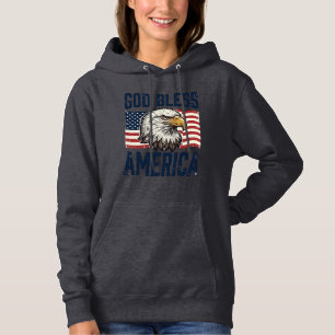 Camiseta Deus Abençoe a Águia Patriótica do Projeto Vetoria