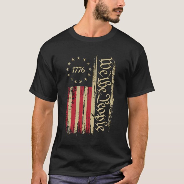 Camiseta Deus Abençoe a América (Frente)