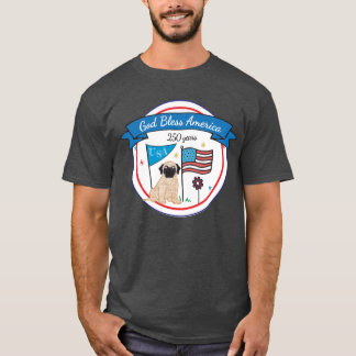 Camiseta Deus Abençoe a América 250 anos