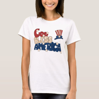 Camiseta Deus abençoe América