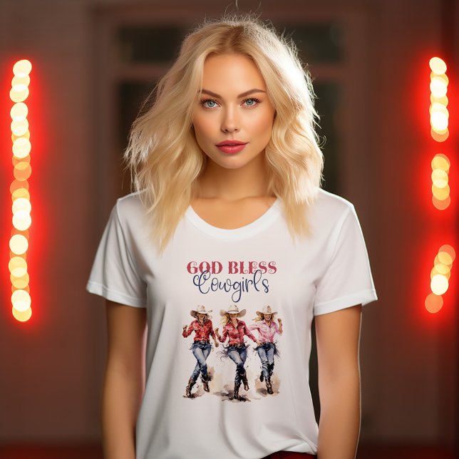 Camiseta Deus Abençoe as Vaqueiras (Criador carregado)