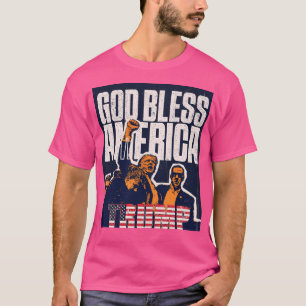 Camiseta Deus abençoe Merica Trump 2024